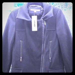 DKNY knee length Wool Jacked new w/tag